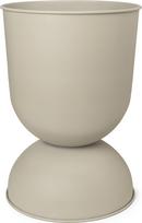 Ferm Living Vazonas Hourglass mažas, kašmyro spalvos