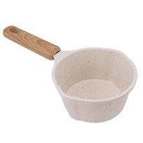 White Non-stick Pan Multifunctional Sauce Pan Butter Melting Pot Cooking Pot  Home Kitchen