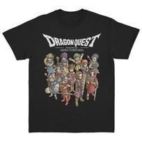 Retro Dragon Quest vaizdo žaidimo paleidimo marškinėliai Unisex trumpomis rankovėmis S-5XL Unisex T-shirt S