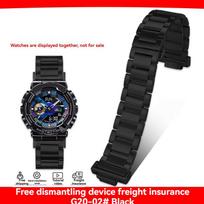 Modifikuota nerūdijančio plieno laikrodžio apyrankė Casio g-shock GA-100/110/120 GM-110/700 GA-700 DW-5600, modifikuota metalinė apyrankė vyrams 16mm