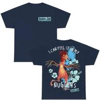 Retro Jaučiasi mano vištienos gabaliukuose Chicken Joe Marškinėliai 2 pusės Unisex Marškinėliai S