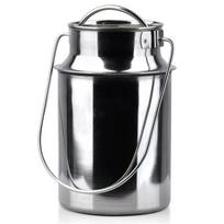 Plieninis Kankos Konwia Metalinis Indas Pienui Pieno Retro 2,5L