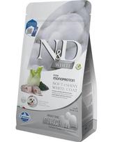 FARMINA N&D WHITE - DOG Dry Sea Bass Spirulina&Fennel ADULT MED&MAX 2 kg