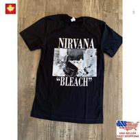 Nirvana Bleach Marškinėliai Oficialiai Licencijuoti Roko Grupės Grunge Koncerto Prekės Unisex Marškinėliai M