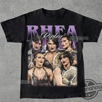Perdirbtas Rhea Ripley WWE Pro Wrestling Unisex Marškinėliai Unisex Marškinėliai S