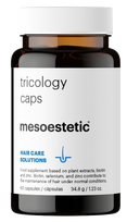 MESOESTETIC Tricology Caps, nuo plaukų slinkimo kapsulės, 60 vnt.