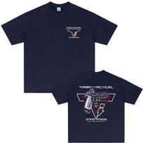 Taran Tactical Pistol Print Super Elastic Graphic Tshirt Unisex Casual Oversized T Shirts Men Fashion Vintage Tshirt Tops 2XL