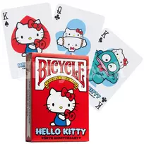Bicycle Hello Kitty 50th Anniversary kortos