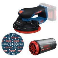 Akumuliatorinis ekscentrinis šlifuoklis BOSCH Expert EXEX 18V-150-5 Solo, C