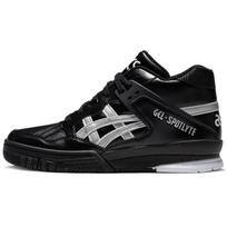Asics Gel-Spotlyte Retro vidutinio aukščio krepšinio bateliai Unisex sportbačiai Juodi pilki 1203A178-002 36 black