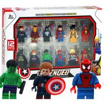 LEGO Avengers žmogeliukų / figurėlių rinkinys - 12 vnt.