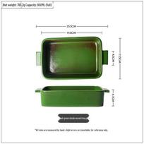 WuTuo Ceramic Oven & Microwave Baking Dish