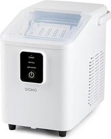 DOMO DO9292IB ledo kubelių gaminimo aparatas - 0,8 l - 9 ledo kubeliai per 8 minutes - 12 kg per 24 valandas - nešiojamas mažas ledo kubelių gaminimo aparatas su rankena - baltas