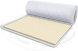 FDM čiužinio viršutinis sluoksnis Latex MAX čiužinio viršutinis sluoksnis 100 x 200 cm Kietumas H3 Aukštis apie 4 cm Tinka alergiškiems žmonėms Oeko-Tex balta
