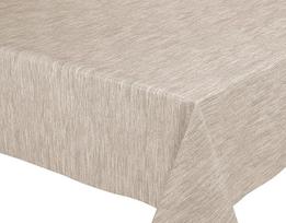 Georginia Beige Oilcloth staltiesė, aliejinė staltiesė, nuvaloma, sodo staltiesė, apvali, ovali, kvadratinė, pasirenkamas dydis (kvadratas 140 x 260 cm)