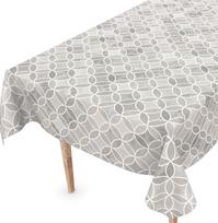 Skalbiama staltiesė 220 x 140 cm Kaleidoskopas Pilka Lengva priežiūra