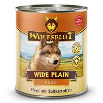 WOLFSBLUT Wide Plain Horse meat with sweet potatoes – drėgnas ėdalas šunims – 800g