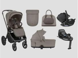 Universalus vežimėlis KikkaBoo Platinum 4in1 Goya Mocca