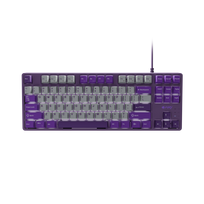 Fury | Kanabo K2 | Gaming Keyboard | Wired | US | Gray/Purple | USB Type-A | Linear