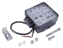 JAG96-0008 LED darbo lempa, 48W, 10-30V, 16 EPISTAR LEDx3W, SPOT JAG