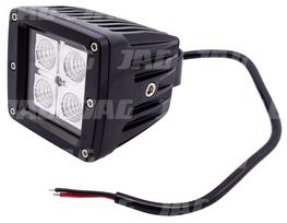 JAG96-0020 LED Darbo lempa, 16W, 10-30V, 4 CREE LEDx4W, FLOOD, Kvadratinė JAG