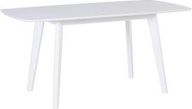 "Beliani Sanford" modernus valgomojo stalas MDF 80 x 160 cm baltas