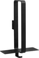 "Cornat T319662 Black Edition" rankšluosčių laikiklis, skirtas kabinti ant dušo sienų ir tvirtinti prie sienos, skirtas iki 4 rankšluosčių su integruotu kabliuku Nerūdijančio plieno rankšluosčių laikiklis