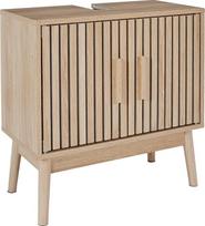 "Home Deco Factory", HD0222 "Klaus Natural Crush Collection" tualeto reikmenų spintelė, 60 x 70 x 30 cm, ruda