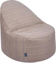 "Loft 25" atpalaiduojantis suaugusiųjų "Bean Bag" krėslas | Vidinis žaidimų krepšys | Minkštas austas paminkštinimas, poilsio sėdynė | Lengvas ergonomiškas dizainas | Patvarus ir patogus (smėlio spalvos, paminkštinimas)