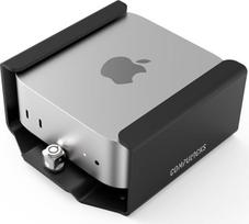 "Maclocks" apsauginis laikiklis VESA, suderinamas su "Mac Mini M4 2024" - su užrakinama galvute, skirta montuoti ant sienos arba stalo - apsauga nuo vagystės profesionalioje aplinkoje