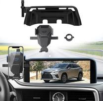 "Sunsdrew" automobilinis telefono laikiklis "Lexus RX 2021-2022", reguliuojamas GPS RX telefono laikiklis 12,3 colių ekranui, laisvų rankų įranga, itin stabilus telefono laikiklis visiems telefonams