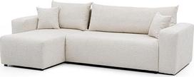 Sofa su miego funkcija 145 x 248 cm Sofa 3 vietų kampinė sofa su miego funkcija ir lovos dėže Sofa lova su lovos dėže Svetainės sofa