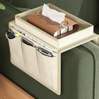 Sofos kėdės sofos porankis Organizatorius Nuotolinio valdymo pultelio laikiklis Caddy Handset Holder Kėdės laikiklis Kėdės laikymo krepšys su gėrimų laikikliu planšetiniam kompiuteriui, telefonui, padui, knygai, žurnalams, 6 kišenės