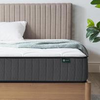 ZINUS dvivietis čiužinys - spyruoklių ir atminties putų čiužinys - 135 x 190 cm - aukštis 15 cm - vidutinio kietumo - odai draugiškas hibridinis čiužinys - kūną palaikantis ortopedinis spyruoklinis čiužinys -