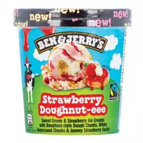 BEN&JERRY'S Strawberry Doughnut ledai 465 ml