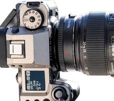 Objektyvas Adapteris - Viltrox EF FX1 PRO automatinio fokusavimo adapteris (Canon EF į Fuji X, metalinis)