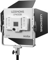 Apšvietimo įranga - Godox Litemons LP400Bi dviejų spalvų LED šviesos panelė rinkinys 2800K-6500K