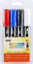 Akriliniai markeriai Marvy Decocolor Acrylic #315-4C, 4 vnt.