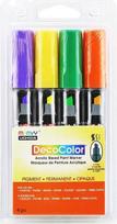 Akriliniai markeriai Marvy Decocolor Acrylic #315-4D, 4 vnt.