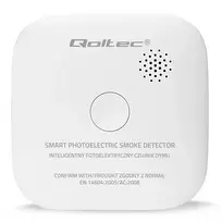 Wireless smoke detector with battery alarm 85dB