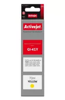 Activejet AC-G41Y rašalo butelis Canon spausdintuvams, pakaitalas Canon GI-41Y 4545C001; Supreme; 70 ml; geltonas