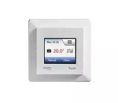 Elektra šildomų grindų termostatas Comfort Heat Touch, baltas