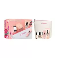 CLINIQUE_SET Dienos ir nakties drėkinamasis gelis – veido kremas 50 ml + drėkinamoji naktinė kaukė 30 ml + veido serumas 5 ml