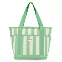 Šaltkrepšis Spokey, balta/žalia, 39 x 27 cm, 12 l