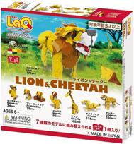 Konstruktorius LaQ „Animal World Lion and Cheetah”