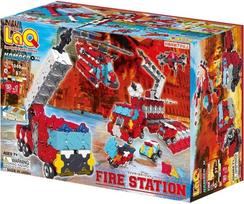 Konstruktorius LaQ „Hamacron Constructor Fire Station”