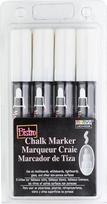 Kreidiniai markeriai Marvy Bistro Chalk Marker-Balti #480-4W, 4vnt.