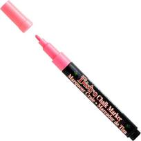 Kreidinis markeris Marvy Bistro Chalk Marker #482 plonu galiuku, FLUO. RED 1 vnt.