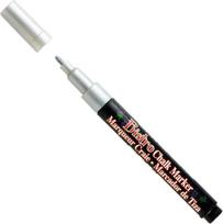 Kreidinis markeris Marvy Bistro Chalk Marker #482 plonu galiuku, Silver 1 vnt.
