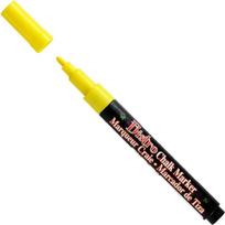 Kreidinis markeris Marvy Bistro Chalk Marker #482 plonu galiuku, Yellow 1 vnt.